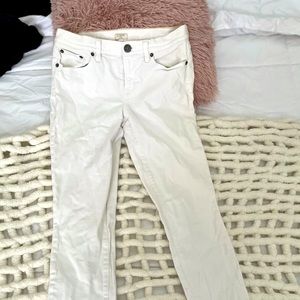 White J Crew Jeans